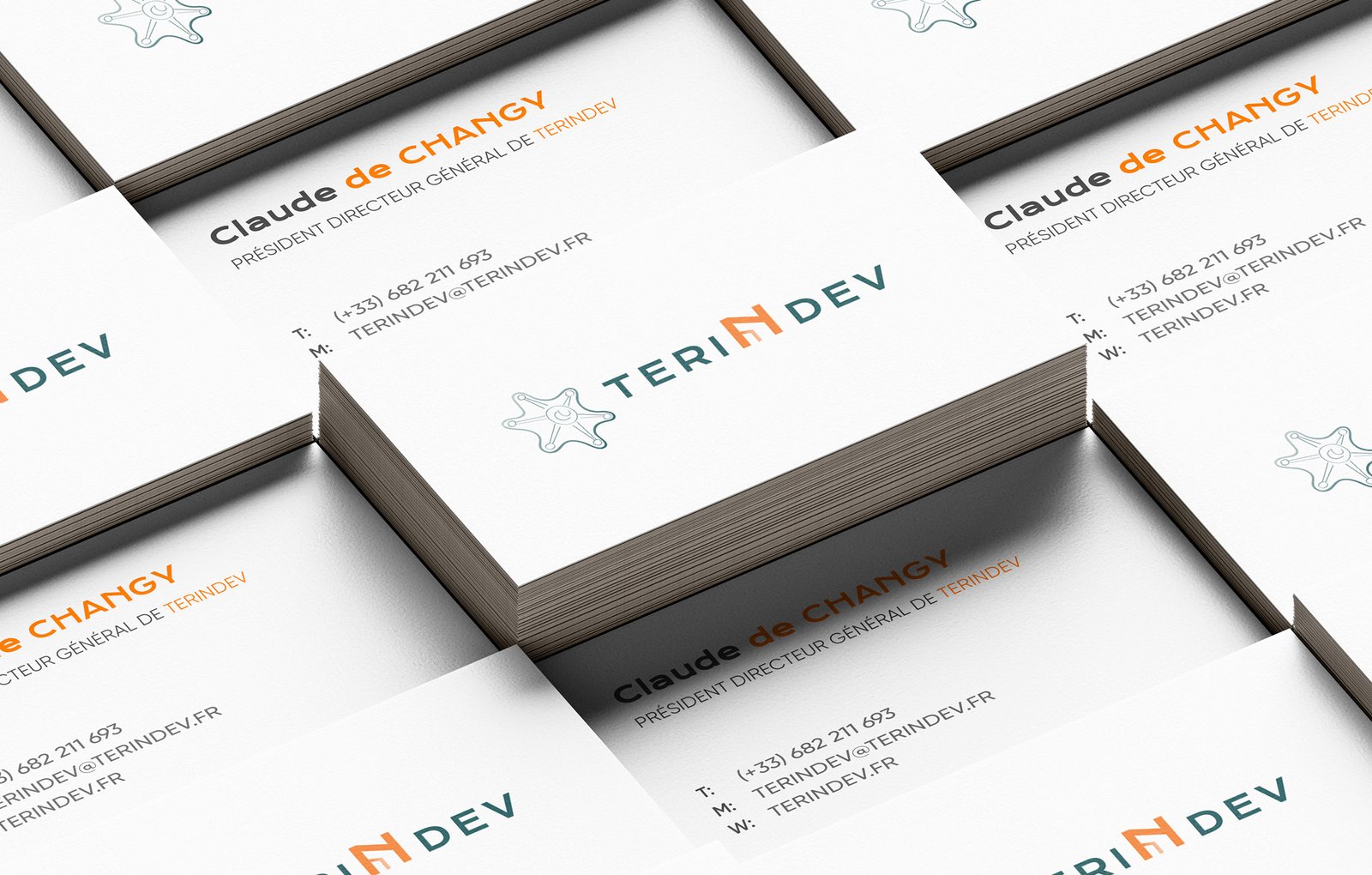 Cartes de visites version blanche