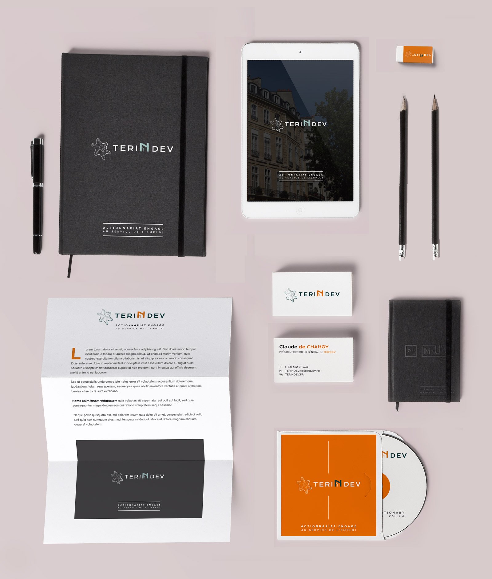 Objets publicitaires Terindev