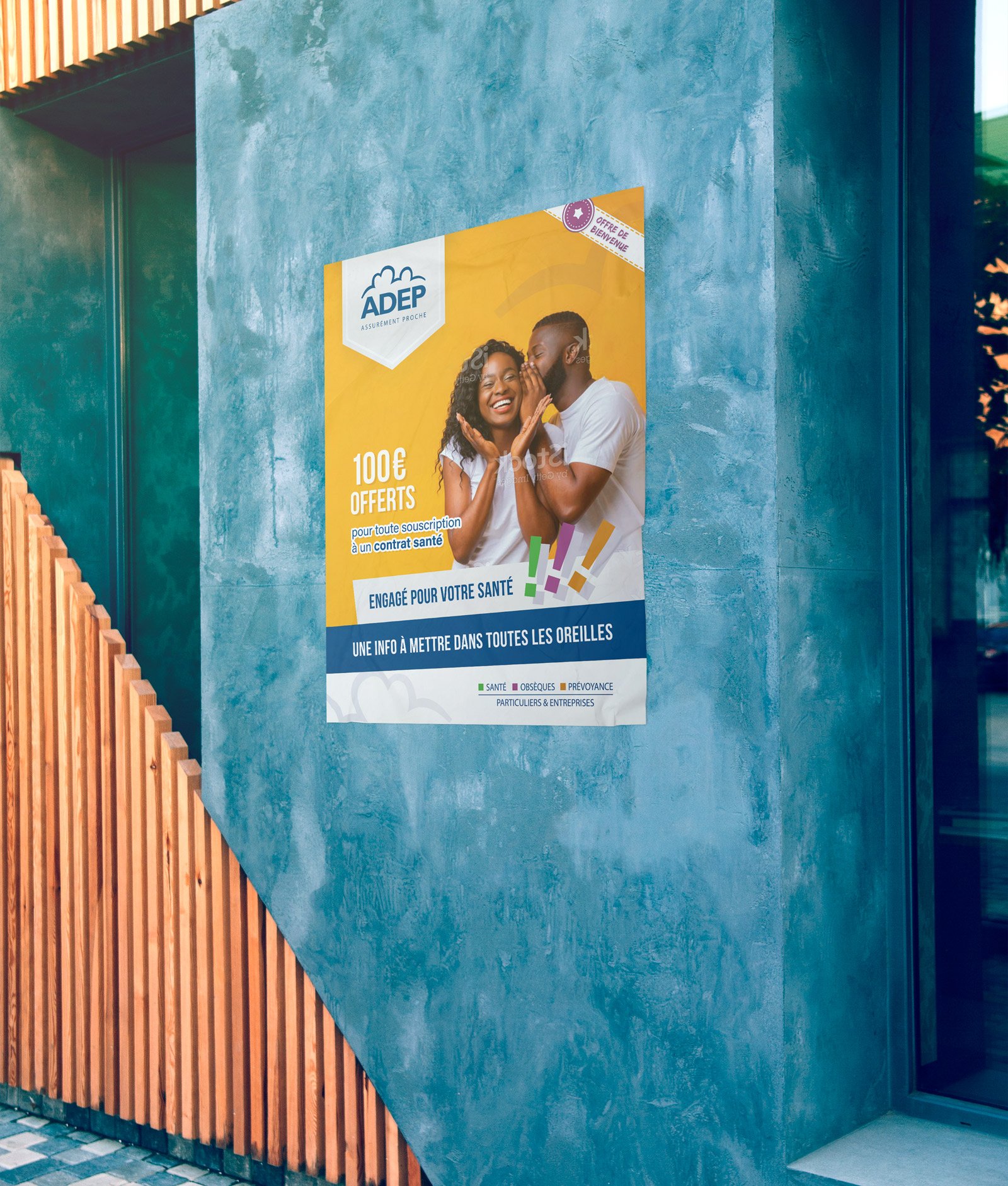 Affiche murale au format 60x40cm