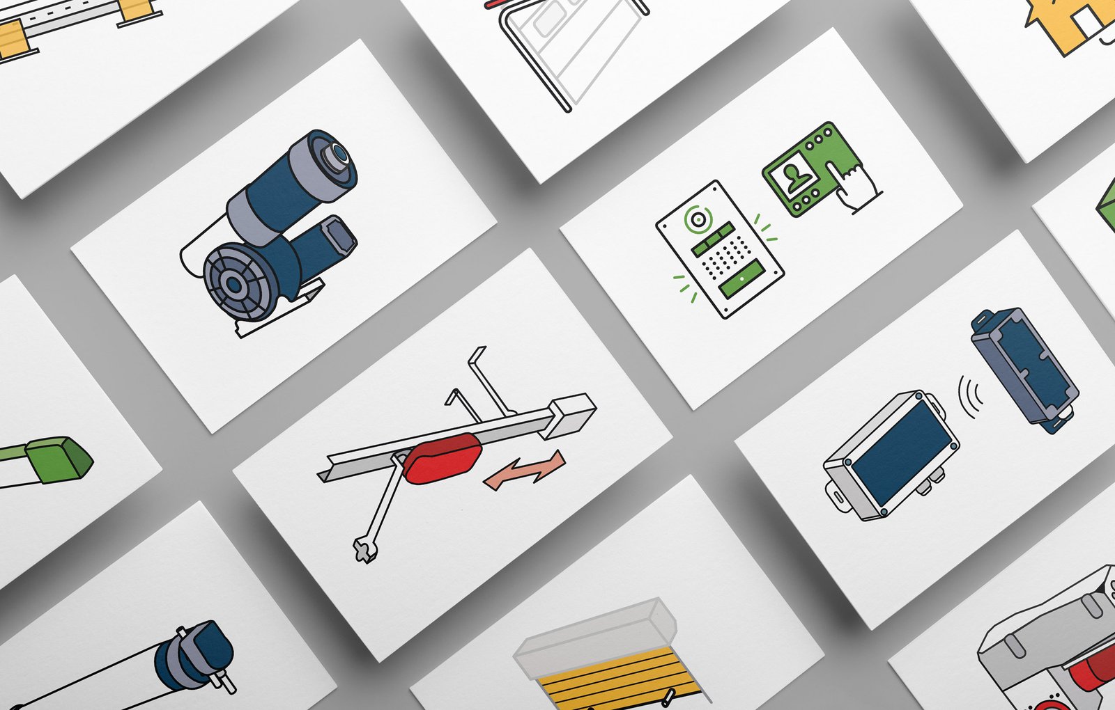 Pictos pour différentes rubriques