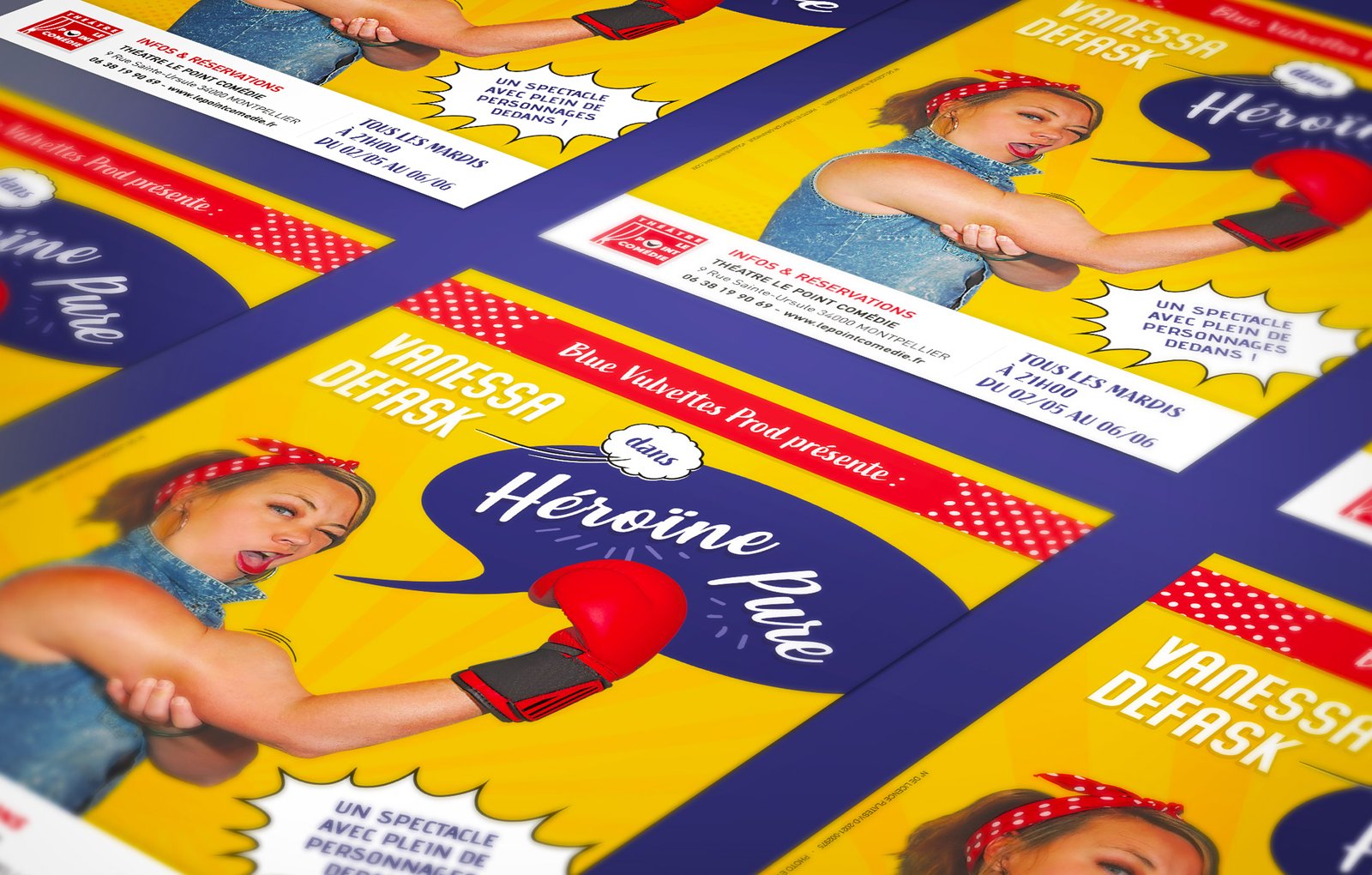 Zoom sur les flyers promotionnels