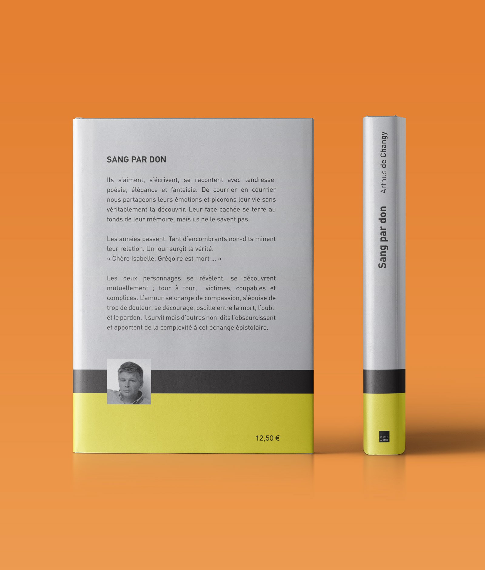 Dernière de couverture et sa tranche