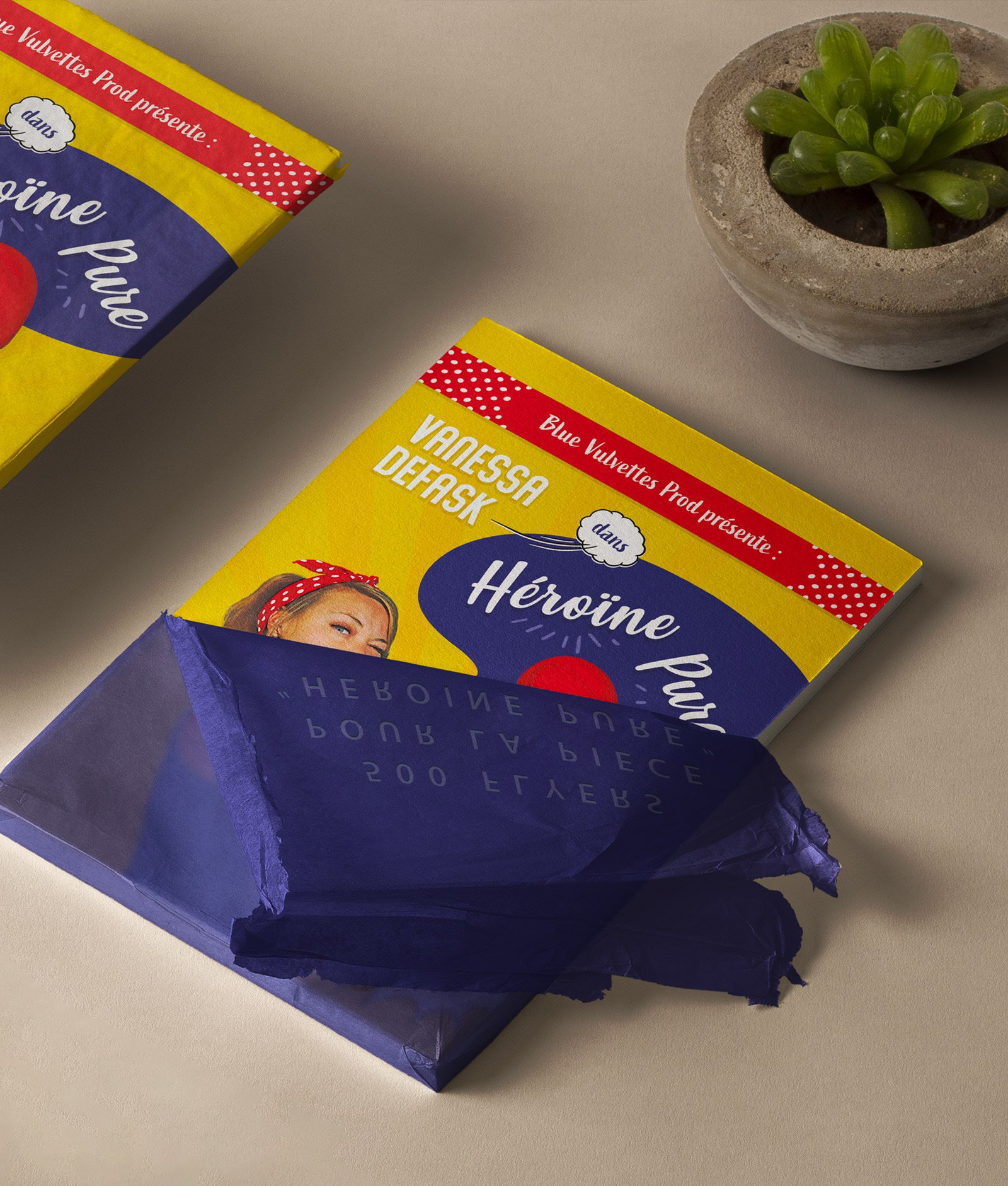 Flyers tout juste reçus de chez l&rsquo;imprimeur