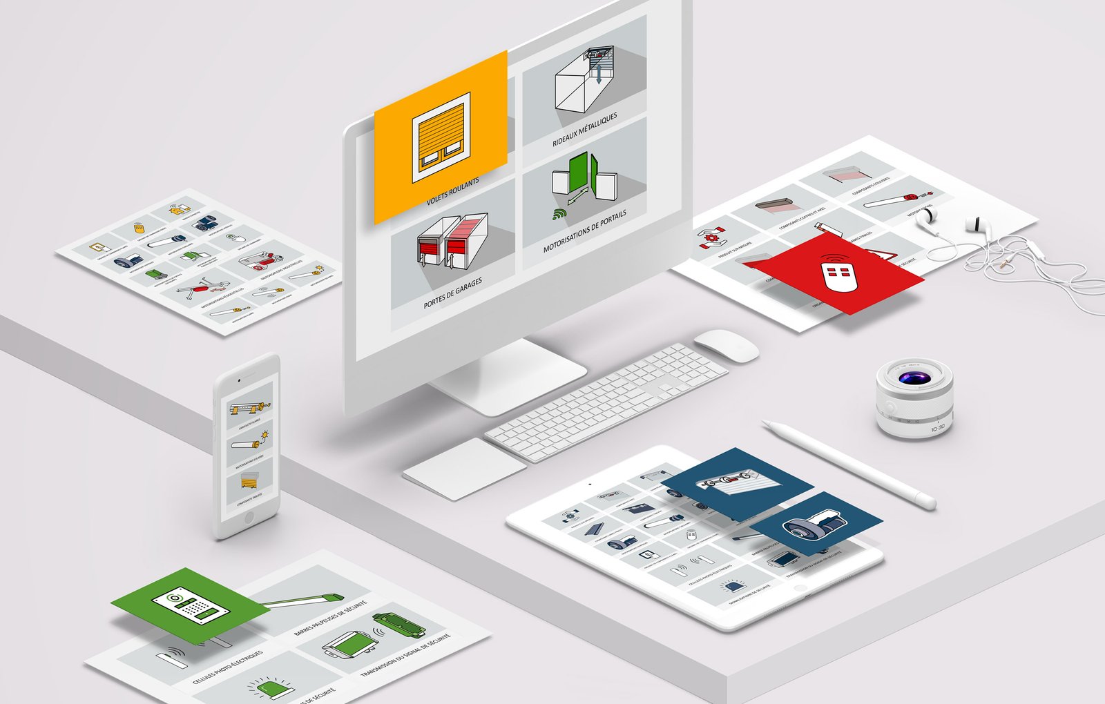 Présentation de la série de pictogrammes