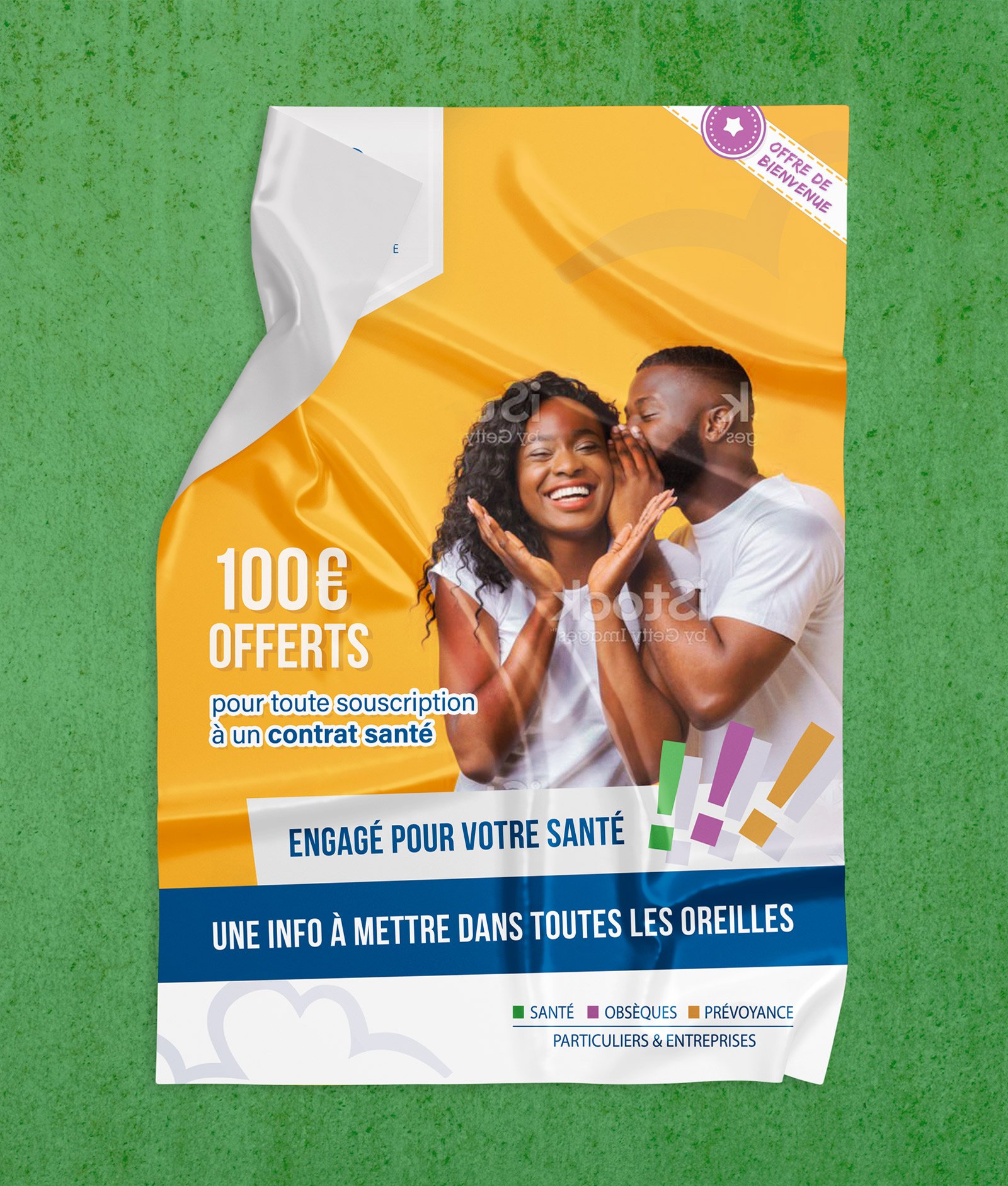 Affiche murale à coller