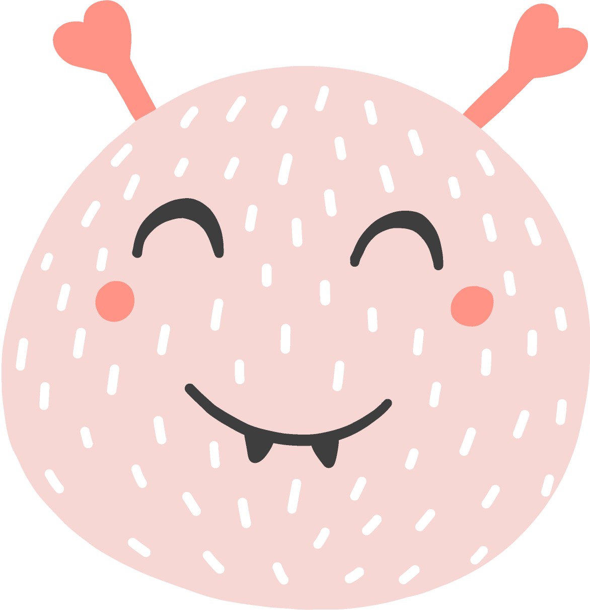 Avatar d'un joli petit monstre rose tout mignon