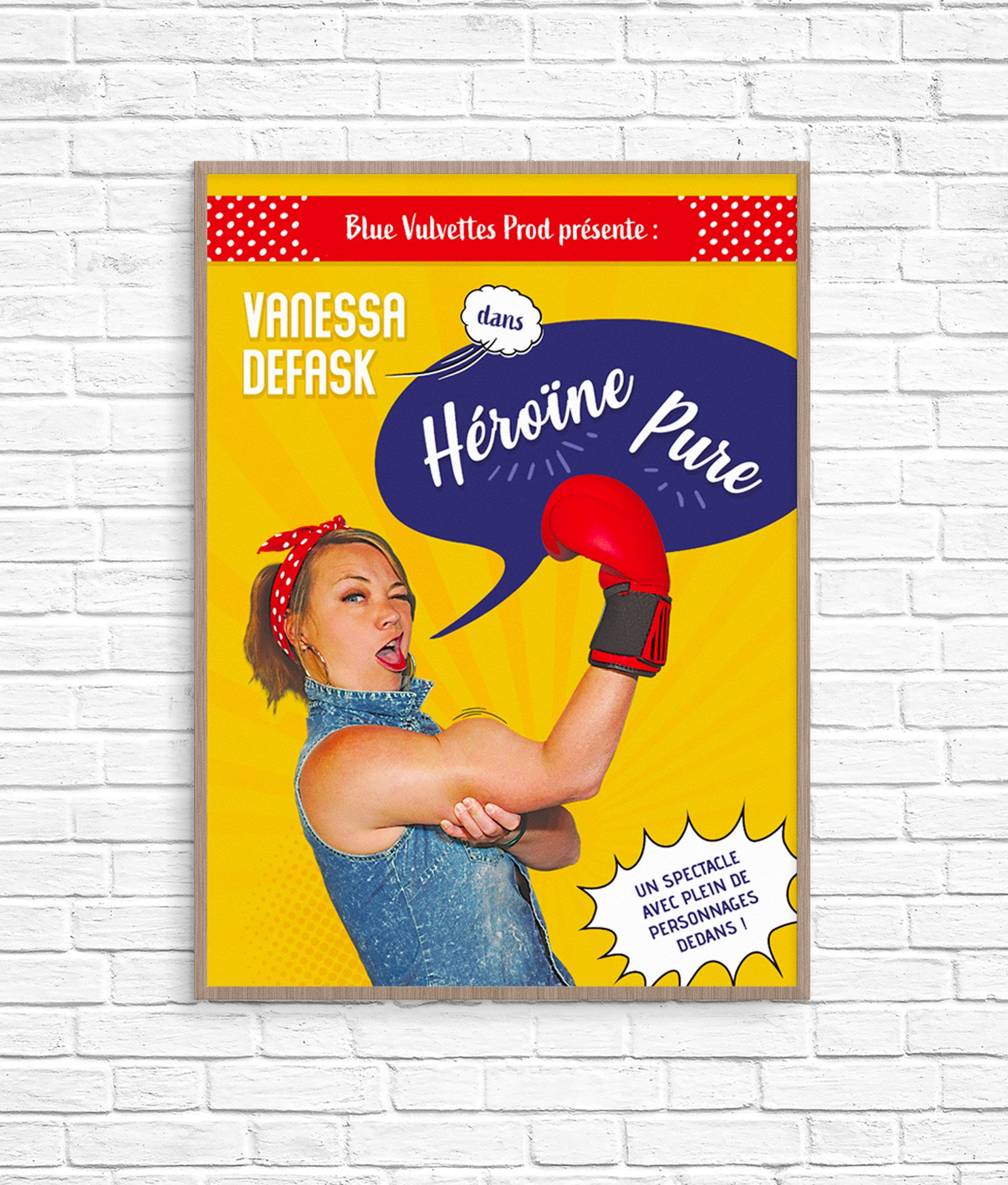 Affiche de promotion du spectacle