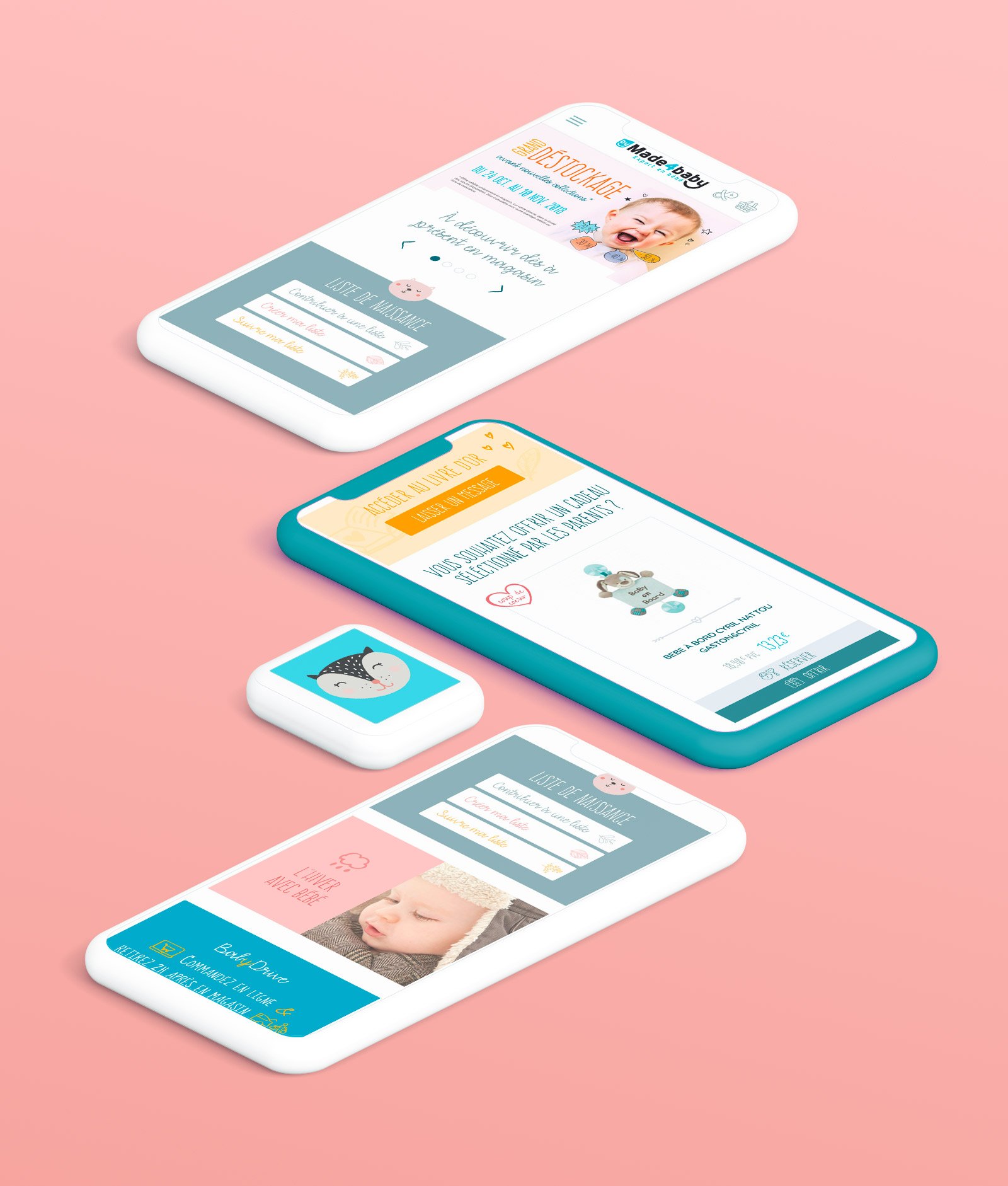 Responsive mobile de certaines pages