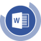 icone représentant le logo du logiciel Microsoft Word