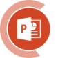 icone représentant le logo du logiciel Powerpoint
